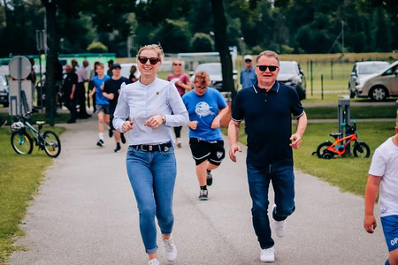 Športne aktivnosti na dogodku Piknik v parku 5